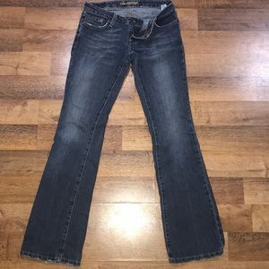 Size 2L American Eagle Stretch Skinny Flare Jeans